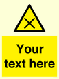 WV5112: Custom Harmful Sign