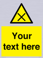 WV5112: Custom Harmful Sign