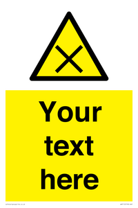 WV5112: Custom Harmful Sign