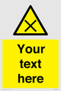 WV5112: Custom Harmful Sign