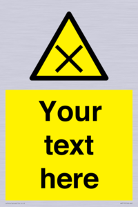WV5112: Custom Harmful Sign
