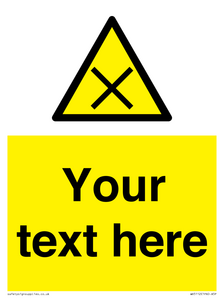 WV5112: Custom Harmful Sign