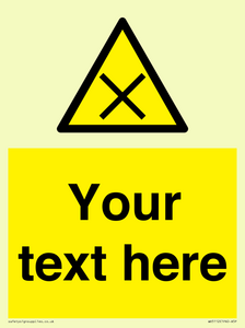 WV5112: Custom Harmful Sign