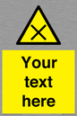 WV5112: Custom Harmful Sign