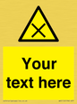 WV5112: Custom Harmful Sign