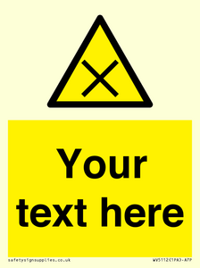 WV5112: Custom Harmful Sign