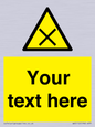 WV5112: Custom Harmful Sign