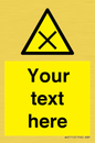 WV5112: Custom Harmful Sign