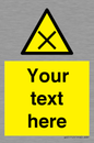 WV5112: Custom Harmful Sign