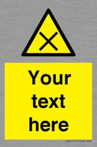 WV5112: Custom Harmful Sign