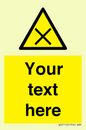 WV5112: Custom Harmful Sign