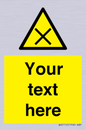 WV5112: Custom Harmful Sign