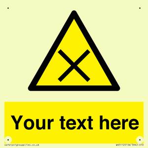 WV5112: Custom Harmful Sign