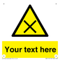WV5112: Custom Harmful Sign