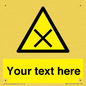 WV5112: Custom Harmful Sign