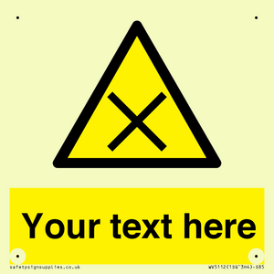 WV5112: Custom Harmful Sign