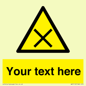 WV5112: Custom Harmful Sign