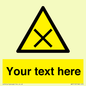 WV5112: Custom Harmful Sign