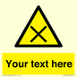 WV5112: Custom Harmful Sign