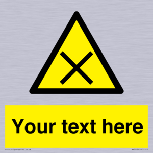 WV5112: Custom Harmful Sign