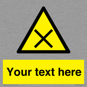 WV5112: Custom Harmful Sign
