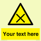 WV5112: Custom Harmful Sign