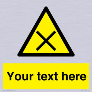 WV5112: Custom Harmful Sign
