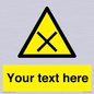 WV5112: Custom Harmful Sign