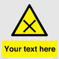 WV5112: Custom Harmful Sign
