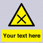 WV5112: Custom Harmful Sign