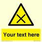 WV5112: Custom Harmful Sign