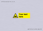 WV5113: Custom Lorry Hazard Sign