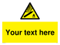 WV5120: Custom Gas Cylinder Sign