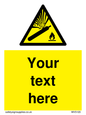 WV5120: Custom Gas Cylinder Sign