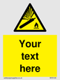 WV5120: Custom Gas Cylinder Sign