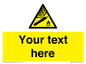 WV5120: Custom Gas Cylinder Sign