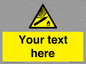 WV5120: Custom Gas Cylinder Sign