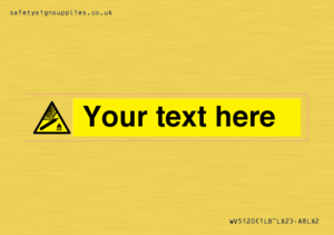 WV5120: Custom Gas Cylinder Sign