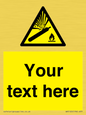 WV5120: Custom Gas Cylinder Sign