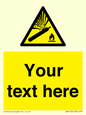 WV5120: Custom Gas Cylinder Sign