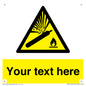 WV5120: Custom Gas Cylinder Sign