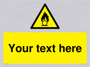 WV5121: Custom Oxidising Sign