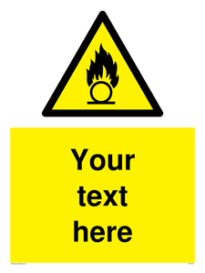 WV5121: Custom Oxidising Sign