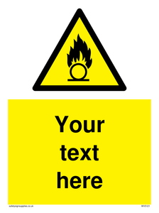 WV5121: Custom Oxidising Sign
