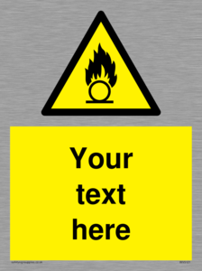 WV5121: Custom Oxidising Sign