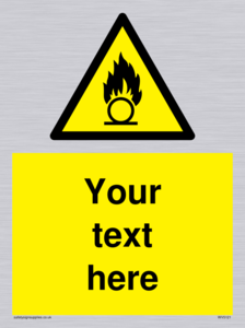 WV5121: Custom Oxidising Sign