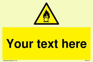 WV5121: Custom Oxidising Sign