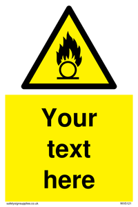 WV5121: Custom Oxidising Sign