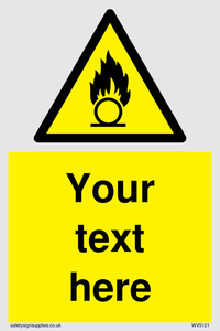 WV5121: Custom Oxidising Sign