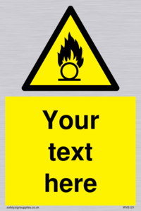 WV5121: Custom Oxidising Sign